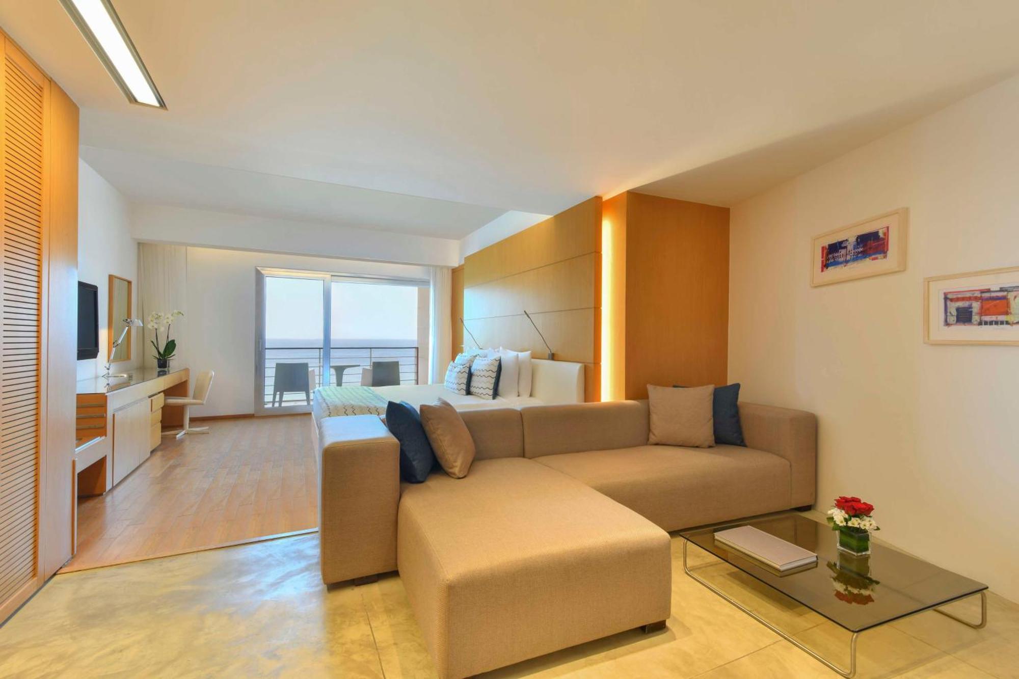 ケンピンスキー ホテル アカバ エクステリア 写真 A 3D rendering of a living room